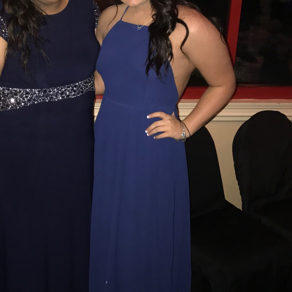 Navy blue dress
